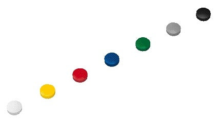 Solid ronde magneet MAUL 20mm, 300gr, assorti