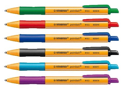 Balpen Stabilo PointBall 6030/58 M lila - 3