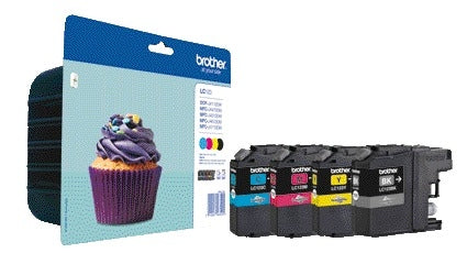 Brother LC-123VALBP Zwart + 3 Kleuren Inktcartridge, 600 Pagina’s