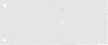 Oxford Smalle Scheidingsstrook 240x105mm 190g Wit