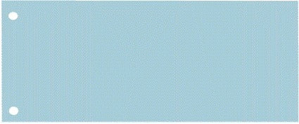 Oxford Scheidingsstrook 2-rings 240x105mm 190g Gerecycled Blauw