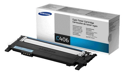 Samsung CLT-C406S Blauwe Tonercartridge voor Samsung printers