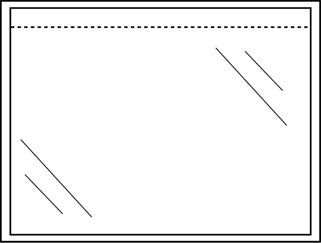 Paklijstenv IEZZY zelfklevend onbedrukt 165x112mm voor verzending