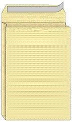 Envelop Quantore monsterzak 262x371x38mm 170g cr