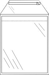CleverPack A5 Transparante Envelop met Zelfklevende Klep, 50 Stuks