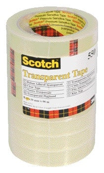 Scotch 550 Transparant Plakband 19mm x 66m + Handdispenser
