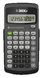 Texas TI-30XA Rekenmachine