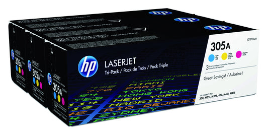 HP CF370AM 305A Multi-Color Tonercartridge (3 kleuren)