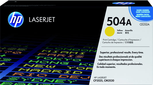 HP CE252A 504A Geel Tonercartridge