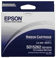 Epson S015262 nylon lint voor LQ-670 zwart
