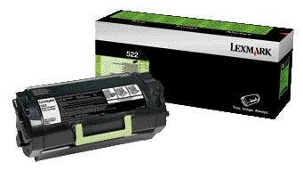 Lexmark 52D2000 Zwart Prebate Tonercartridge (6000 pagina's)