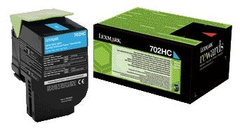 Lexmark 70C2HC0 Blauw Prebate Tonercartridge