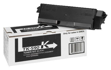 Kyocera TK-590K Zwart Toner Cartridge - Origineel