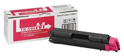 Kyocera TK-590M Rood Toner - Hoge capaciteit voor grote afdrukken