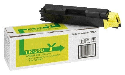 Kyocera TK-590Y Geel Toner Cartridge - Origineel
