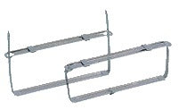 Acco Fastener Bundelbeugel met Metalen Deklijst 80mm Gatafstand