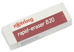 Gum Rotring B20, 65x23x10mm, elastisch kunststof, wit