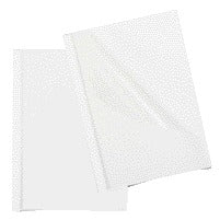 Thermische omslag GBC A4 8mm transparant/wit met filingstrip - 2