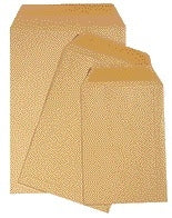 Loonzak Bruin 95x145 mm, Stevig Casing Papier, 70 g/m²