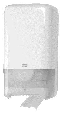 Toiletpapierdispenser Tork T6 Twin wit 557500
