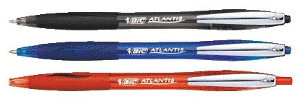 Balpen Bic Atlantis Soft Clic M Blauw - 2