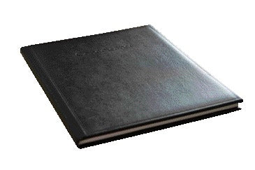 Condoleancealbum Kangaro 26x21 cm, Zwart