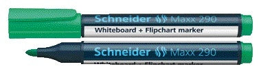 Viltstift Schneider Maxx 290 Whiteboard 2-3mm, rond, grijs