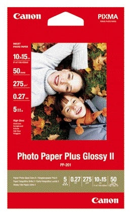 Canon PP-201 Professioneel Glanzend Fotopapier 10x15cm 260gr