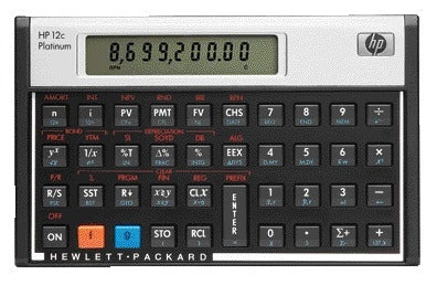 Rekenmachine HP 12C Platinum Financieel