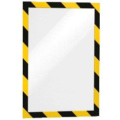 DURAFRAME Security Durabled A4 Magneet Geel/Zwart - 2