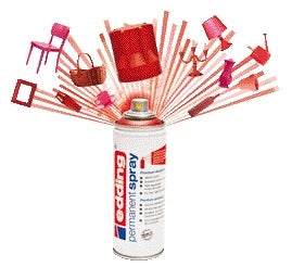Edding 5200 Permanent Mat Diepzwart Spuitbus 200 ml - 2