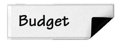 Djois Magnetische Etikethouder 25x75mm 6 stuks