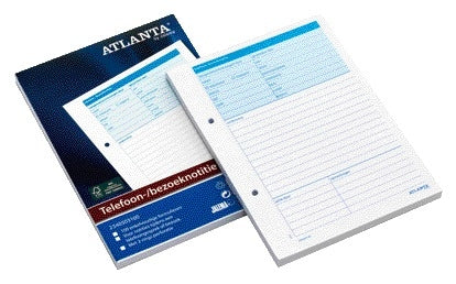 Telefoon-/Bezoeknotitie Djois Atl A5 100 vel FSC-gecertificeerd