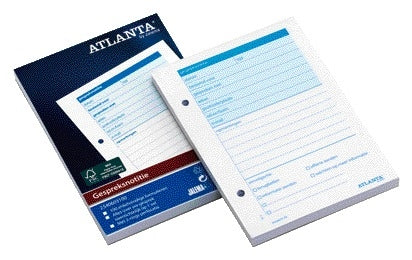 Gespreksnotitieblok Djois Atl A6 100 vel FSC-gecertificeerd