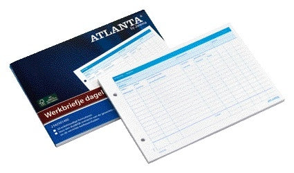 Werkbrief Djois Atl A5 Dagelijks 50 Vel