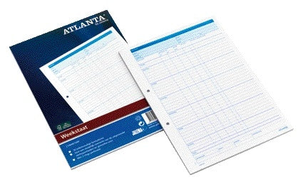 Weekstaat Djois Atl A4 297x210mm 70gr 50 Vel