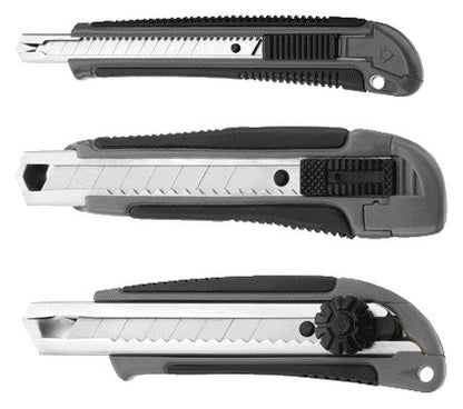 Westcott Snijmes 9mm Schuifbaar Metalen Blad Grijs/Zwart - 2