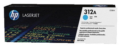HP CF381A 312A Blauwe Tonercartridge