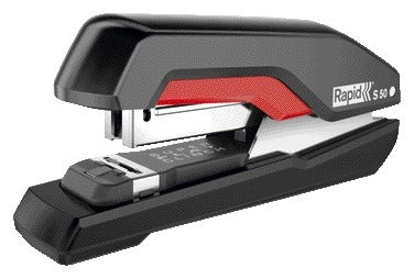 Rapid Supreme S50 bureaunietmachine 50 vel rood/zwart