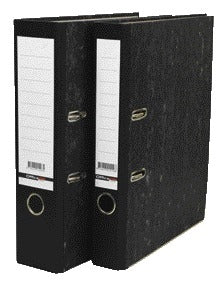 Qbasic A4 50mm Ordner van karton, gewolkt