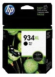 HP C2P23AE 934XL Zwart inktcartridge, 1000 pagina’s