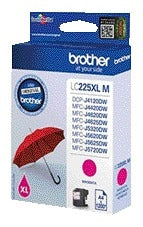 Brother LC-225XLM Rood inktcartridge voor Brother printers