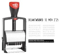 Colop 2000/WD Zelfinktende Woord-/Datumstempel - 3