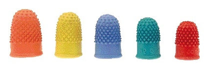 Geel telvinger 19mm met nopjes voor grip en snelle telling - 2