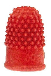 Telvinger 14 mm rood, rubber, voor het tellen van papier en documenten