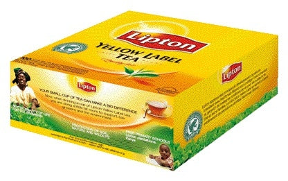 Lipton Yellow Label Zwarte Thee met Envelop 100x1,5g