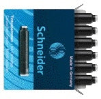 Schneider Inktpatronen zwart, kogelsluiting, uitwisbaar