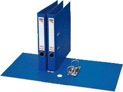 Ordner Quantore A4 50mm PP blauw met hefboommechaniek