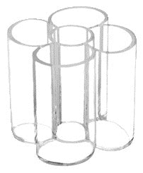 Pennenkoker Maul acryl 100mm doorsnede