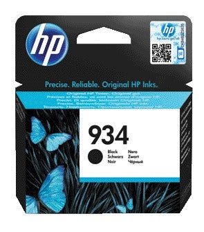 HP 934 Zwarte Inktcartridge, tot 400 pagina's